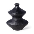 Poe Metal Vase | Black