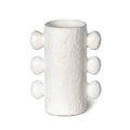 Sanya Metal Vase Small | White