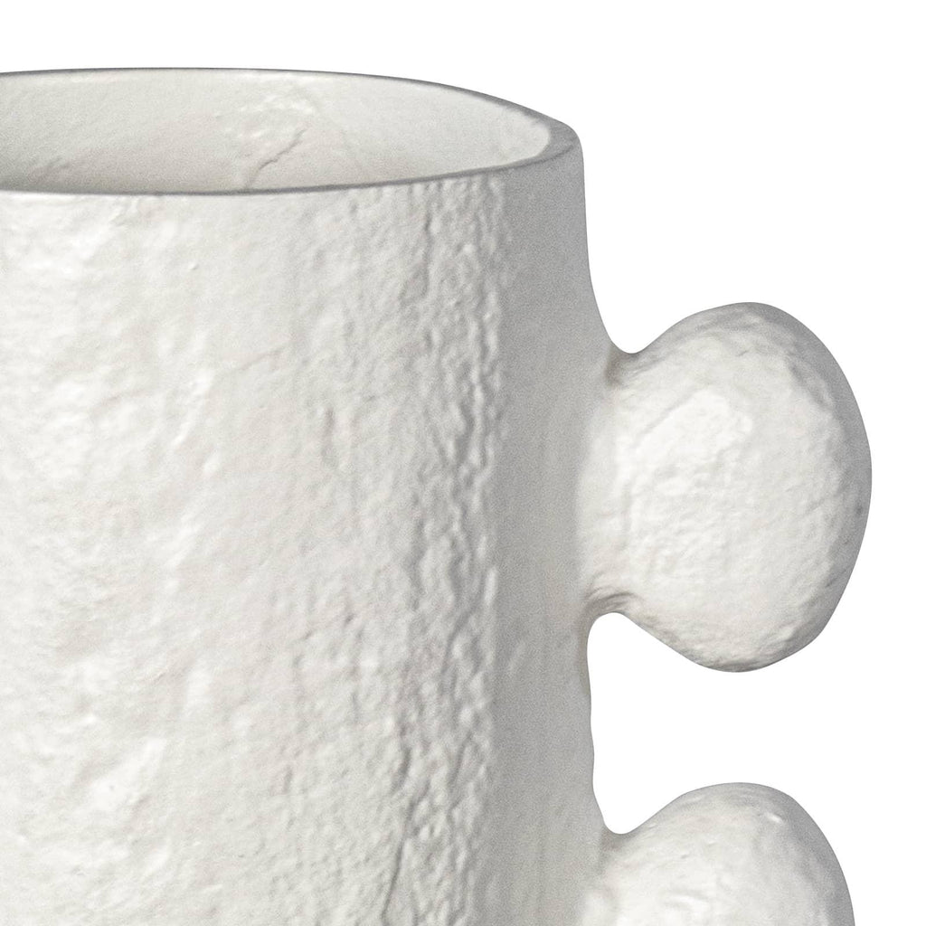 Sanya Metal Vase Large | White