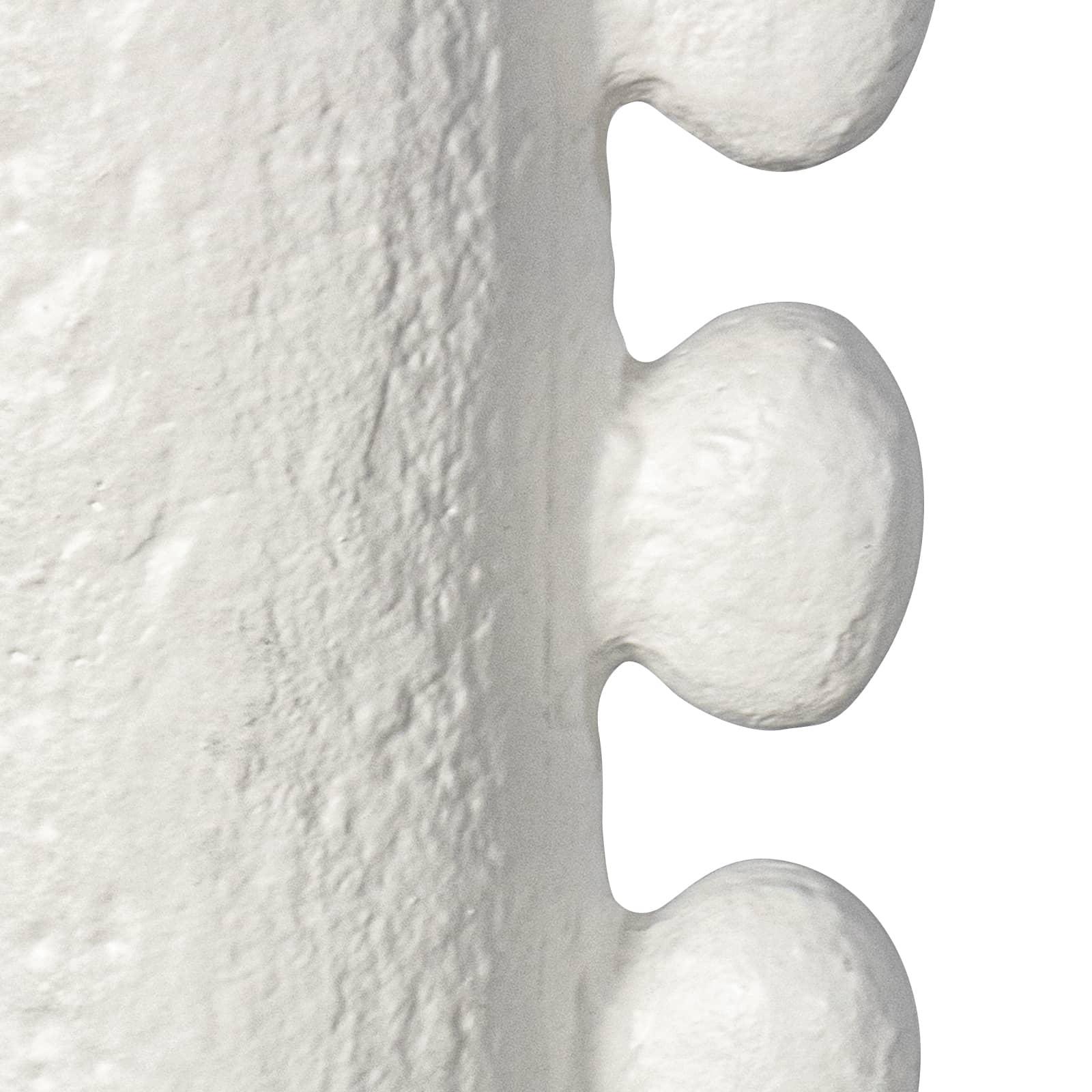 Sanya Metal Vase Large | White