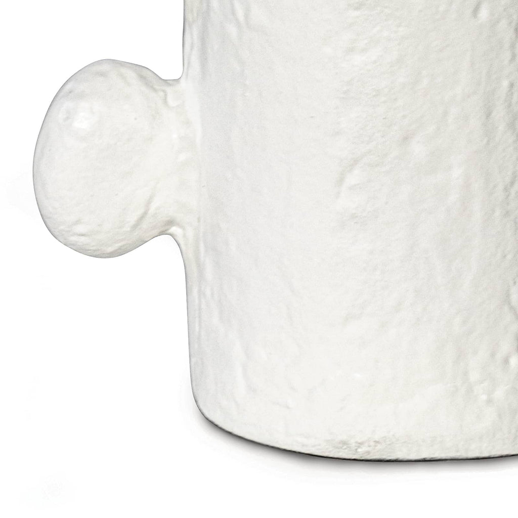 Sanya Metal Vase Large | White