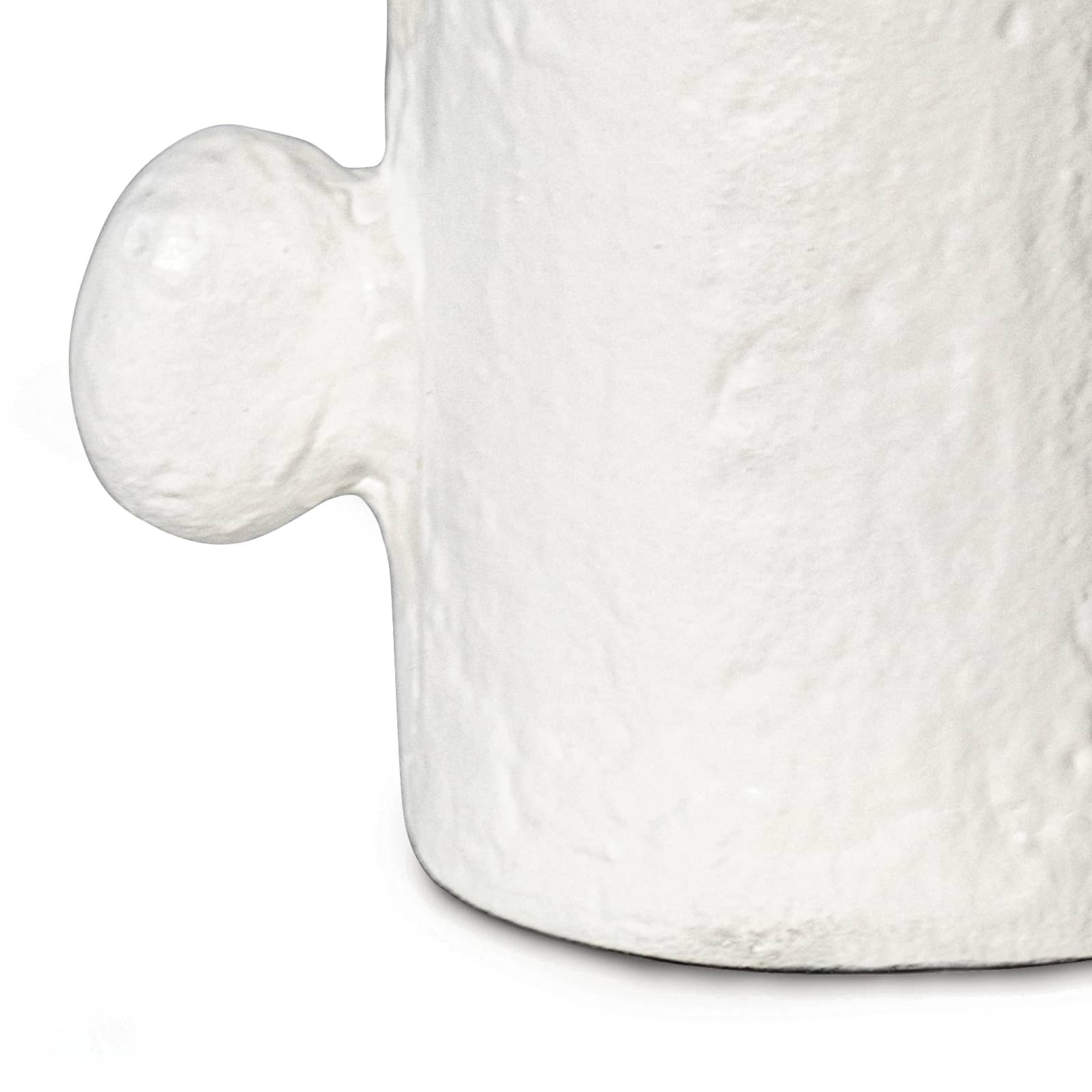 Sanya Metal Vase Large | White
