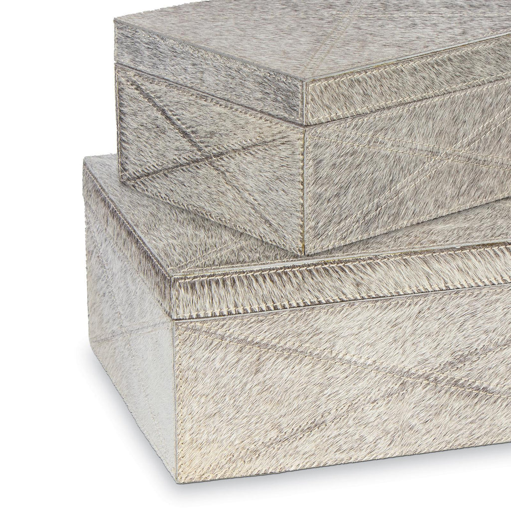 Andres Hair on Hide Box Set | Grey