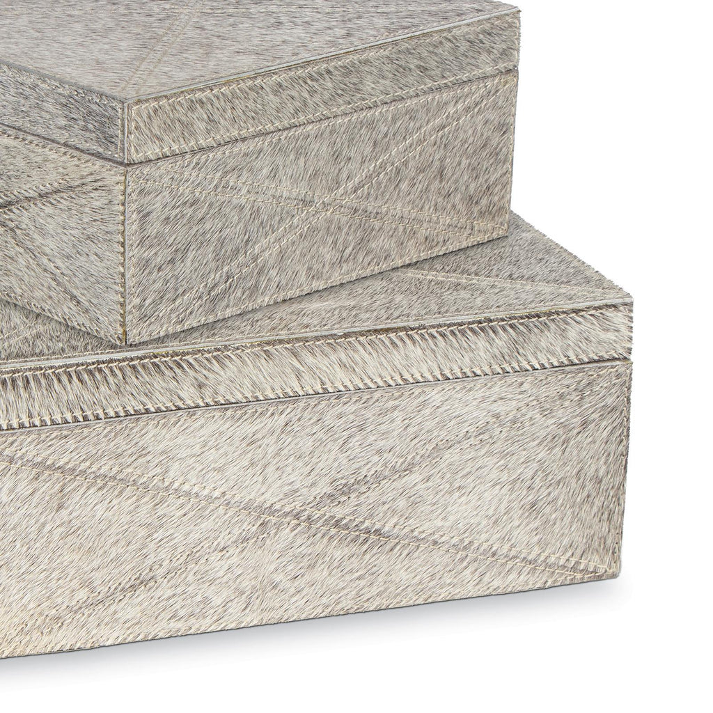 Andres Hair on Hide Box Set | Grey