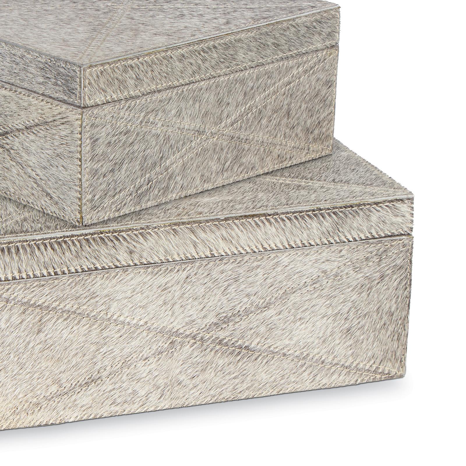 Andres Hair on Hide Box Set | Grey