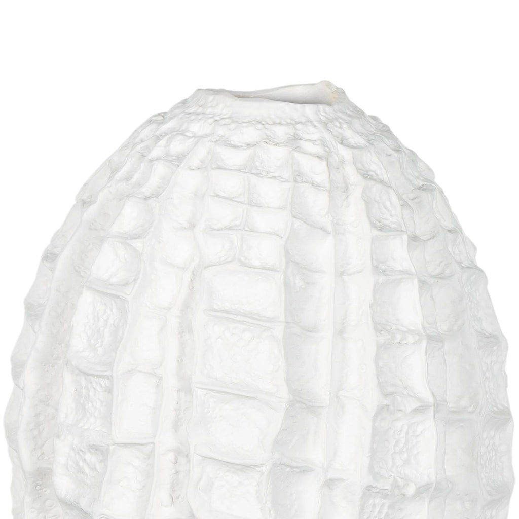 Caspian Ceramic Vase | White