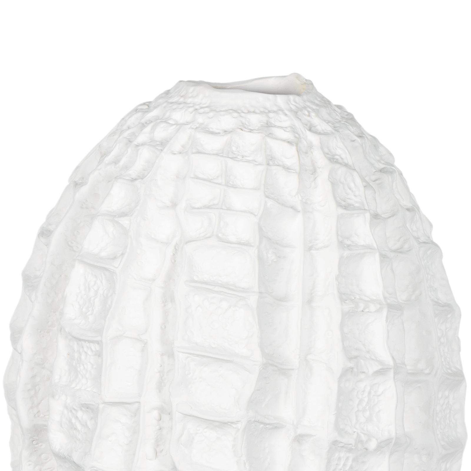 Caspian Ceramic Vase | White