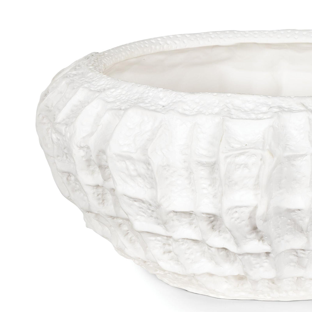Caspian Ceramic Bowl | White