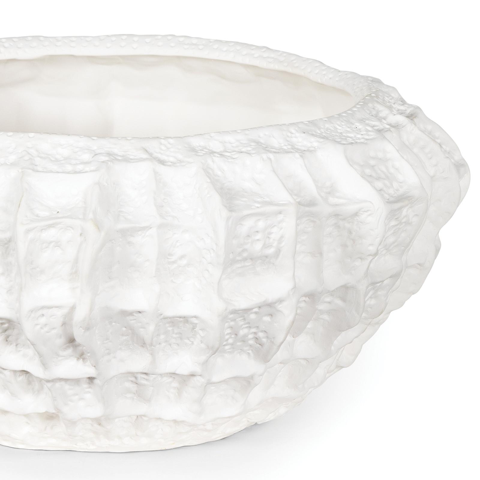 Caspian Ceramic Bowl | White