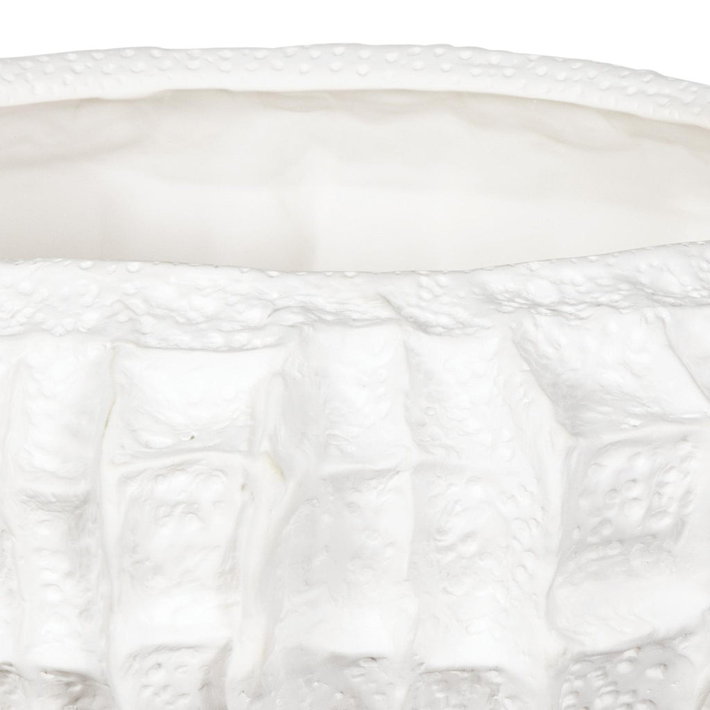 Caspian Ceramic Bowl | White