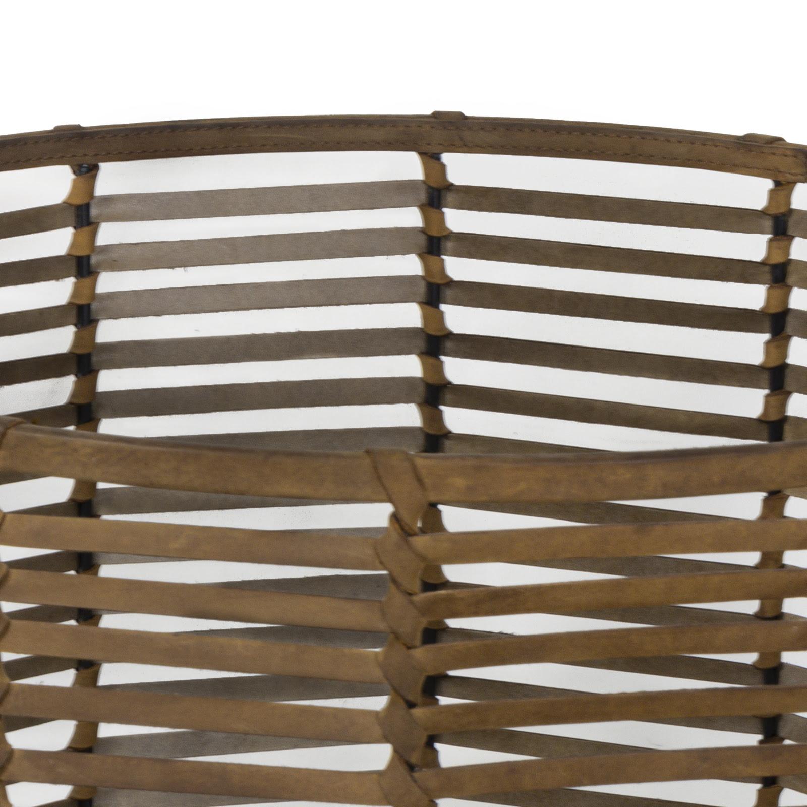 Finn Leather Basket Large