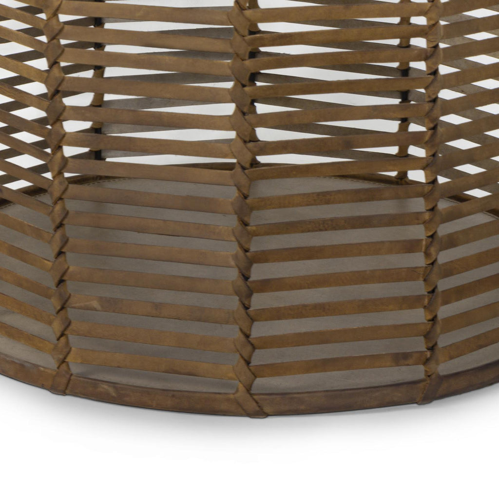 Finn Leather Basket Large