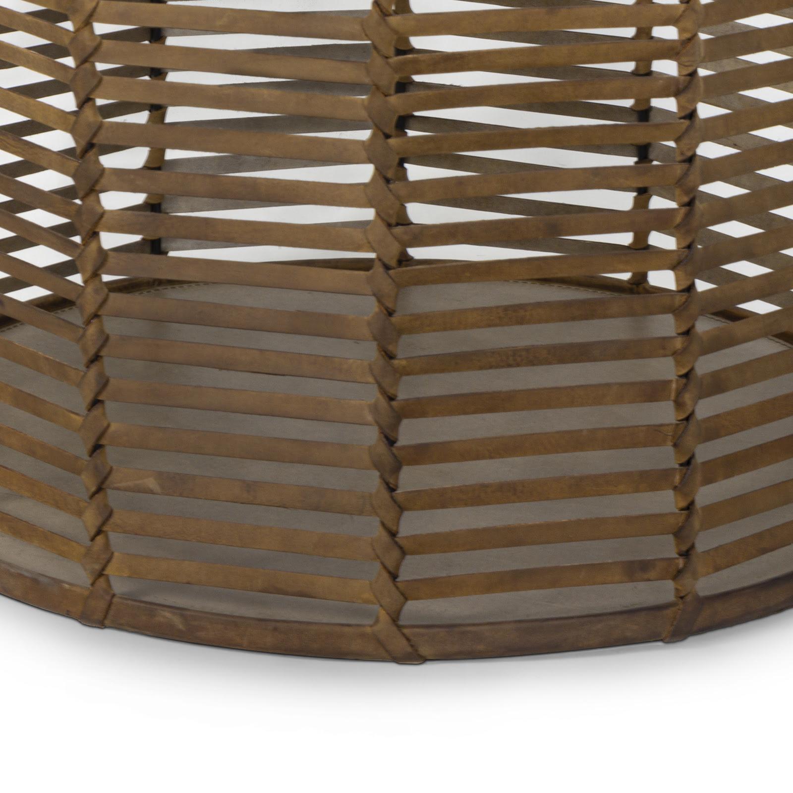 Finn Leather Basket Large