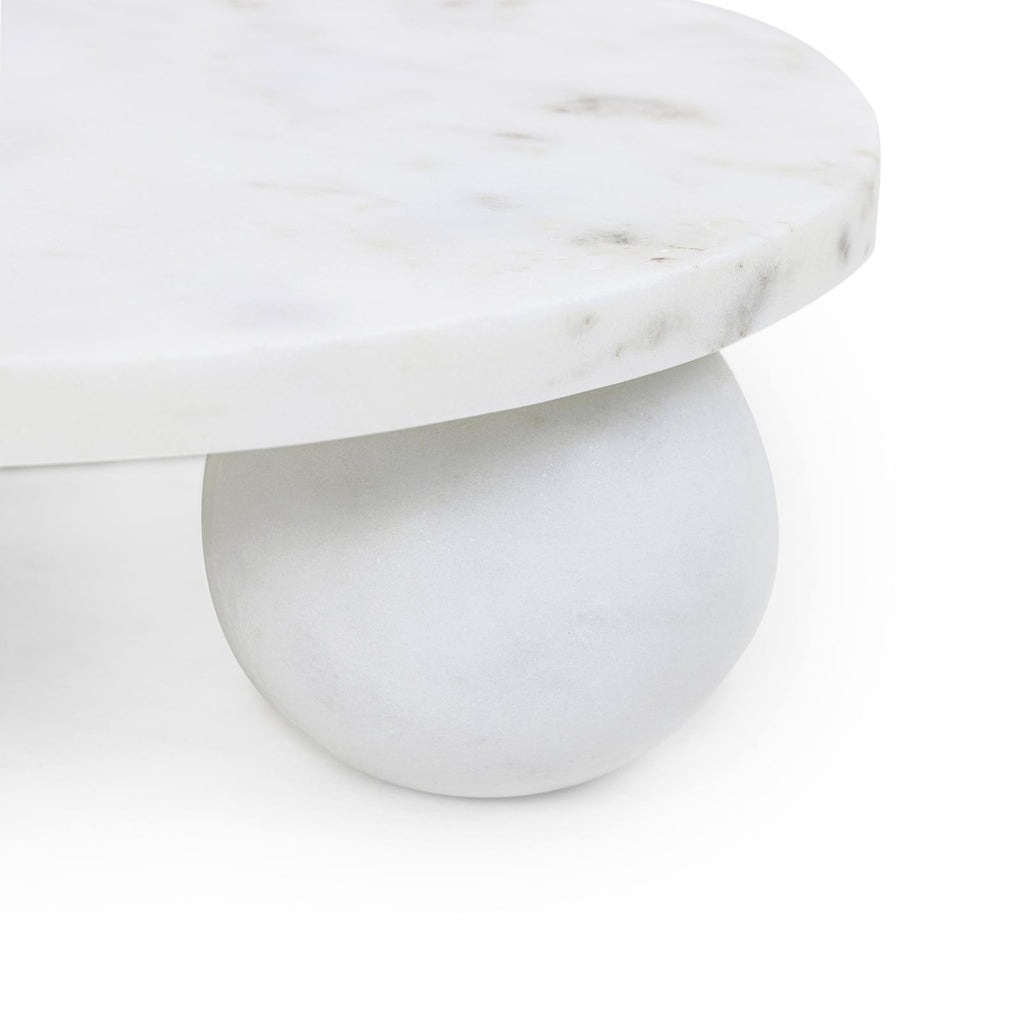 Marlow Marble Plate Small | White