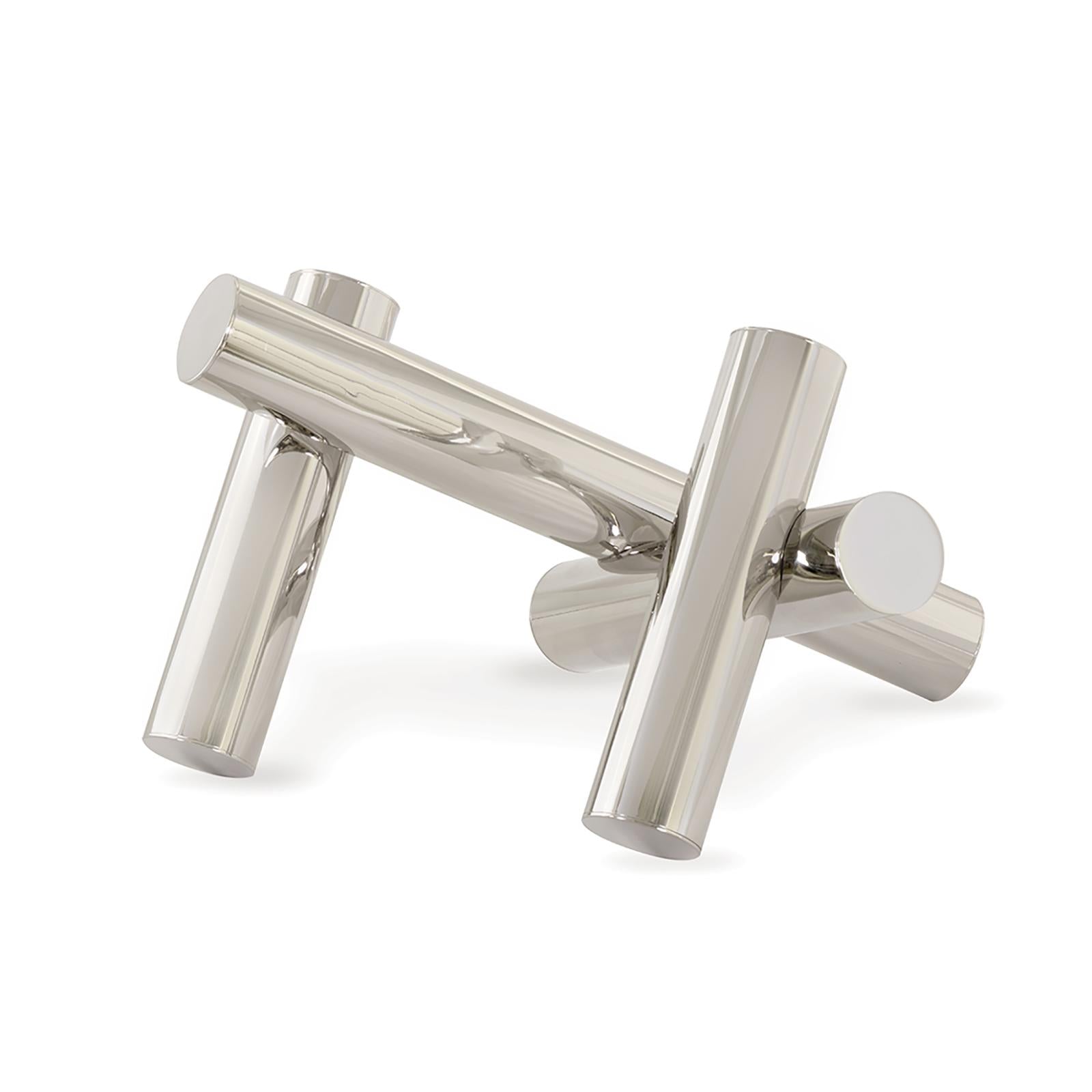 Dion Sculpture | Polished Nickel