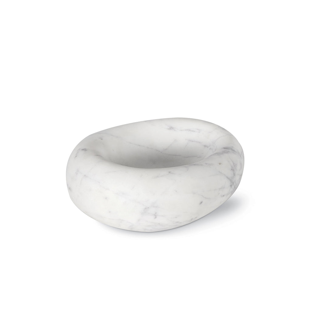 Lagoon Marble Bowl | White