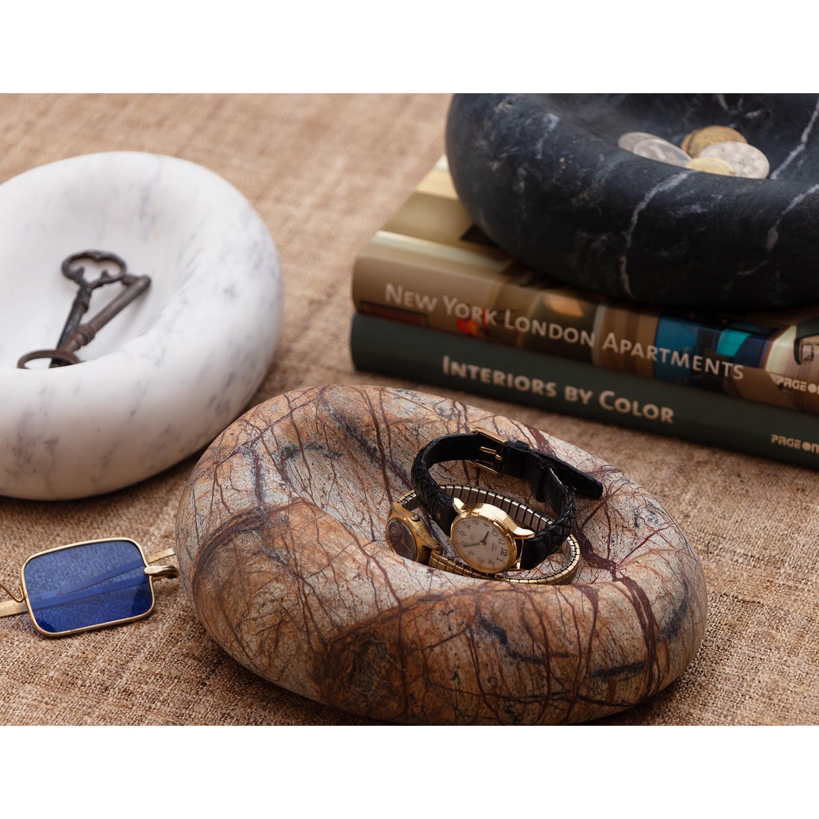 Lagoon Marble Bowl | Black
