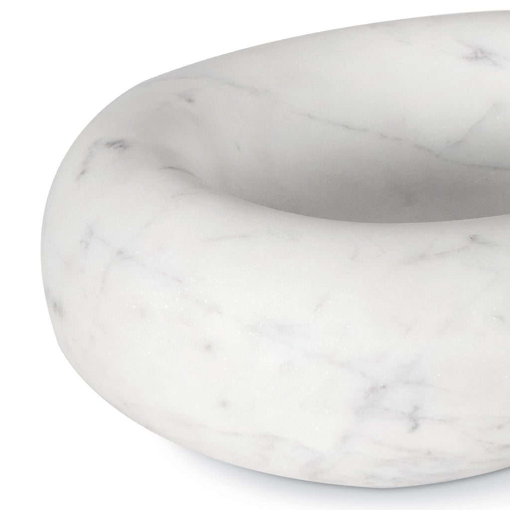 Lagoon Marble Bowl | White