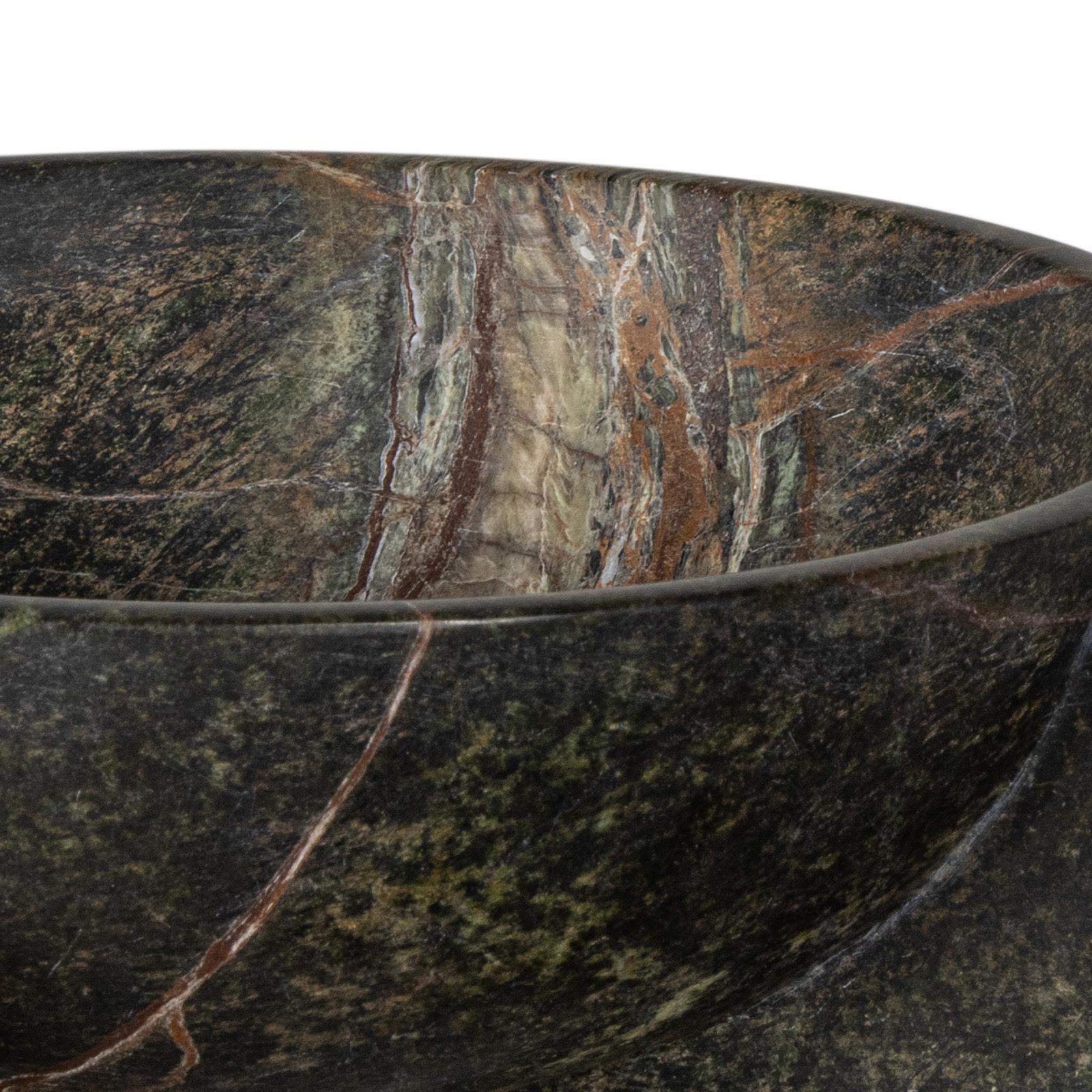 Tribune Marble Bowl Large | Green