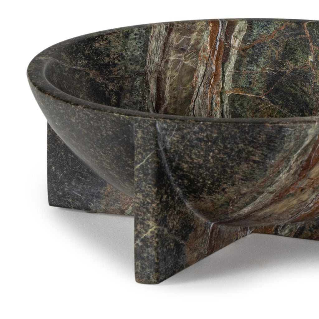 Tribune Marble Bowl Small | Green