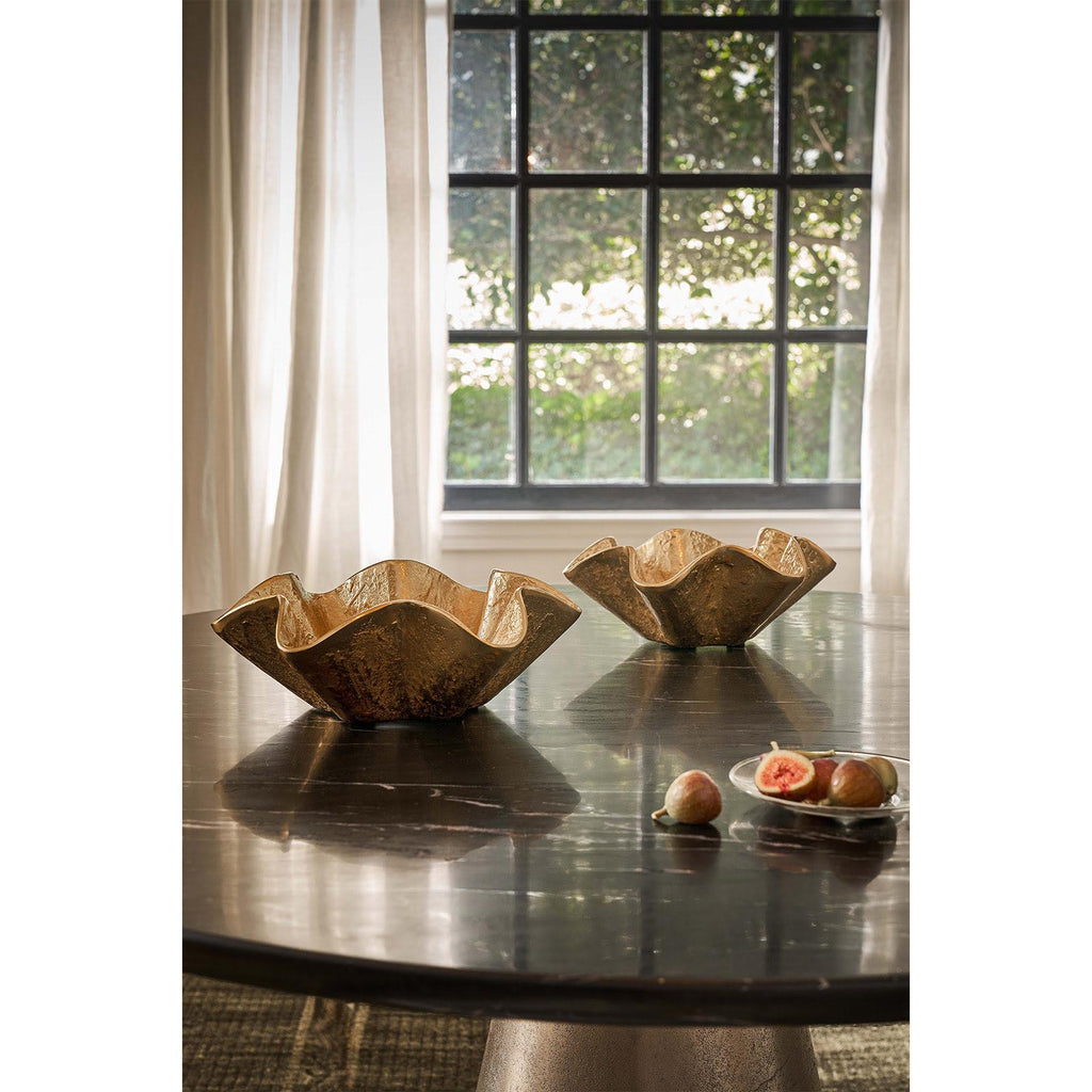 Pedicoat Metal Bowl Large | Brass