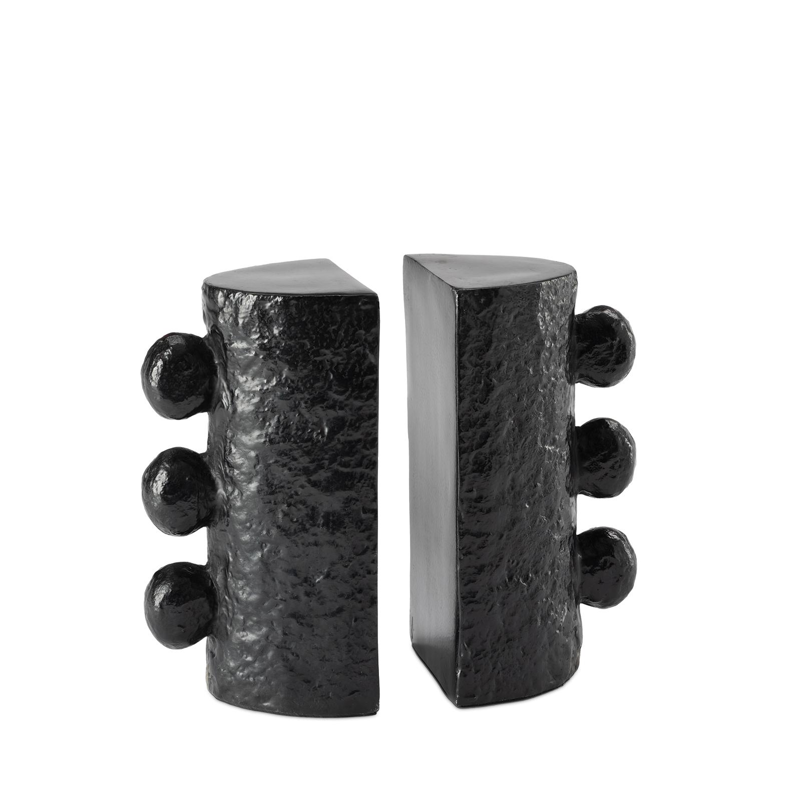 Sanya Bookend Set | Black