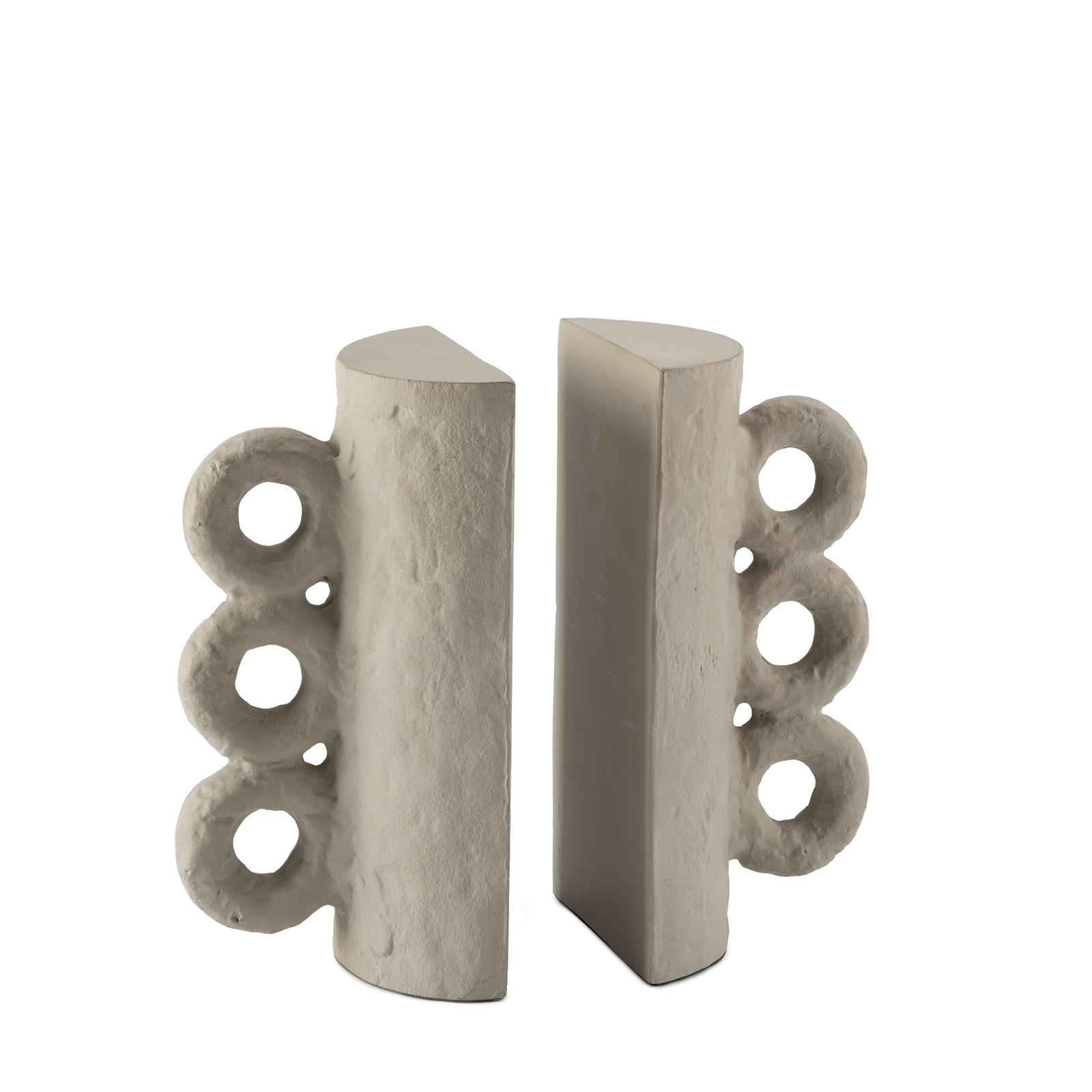 Chandra Bookend Set | Grey