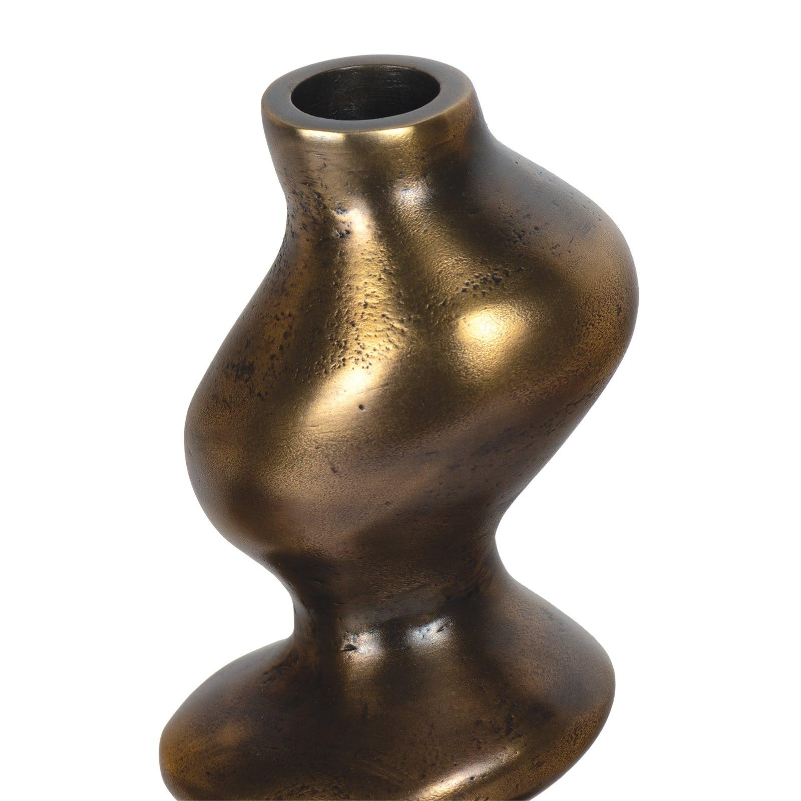 Blobby Candle Holder Set | Brass