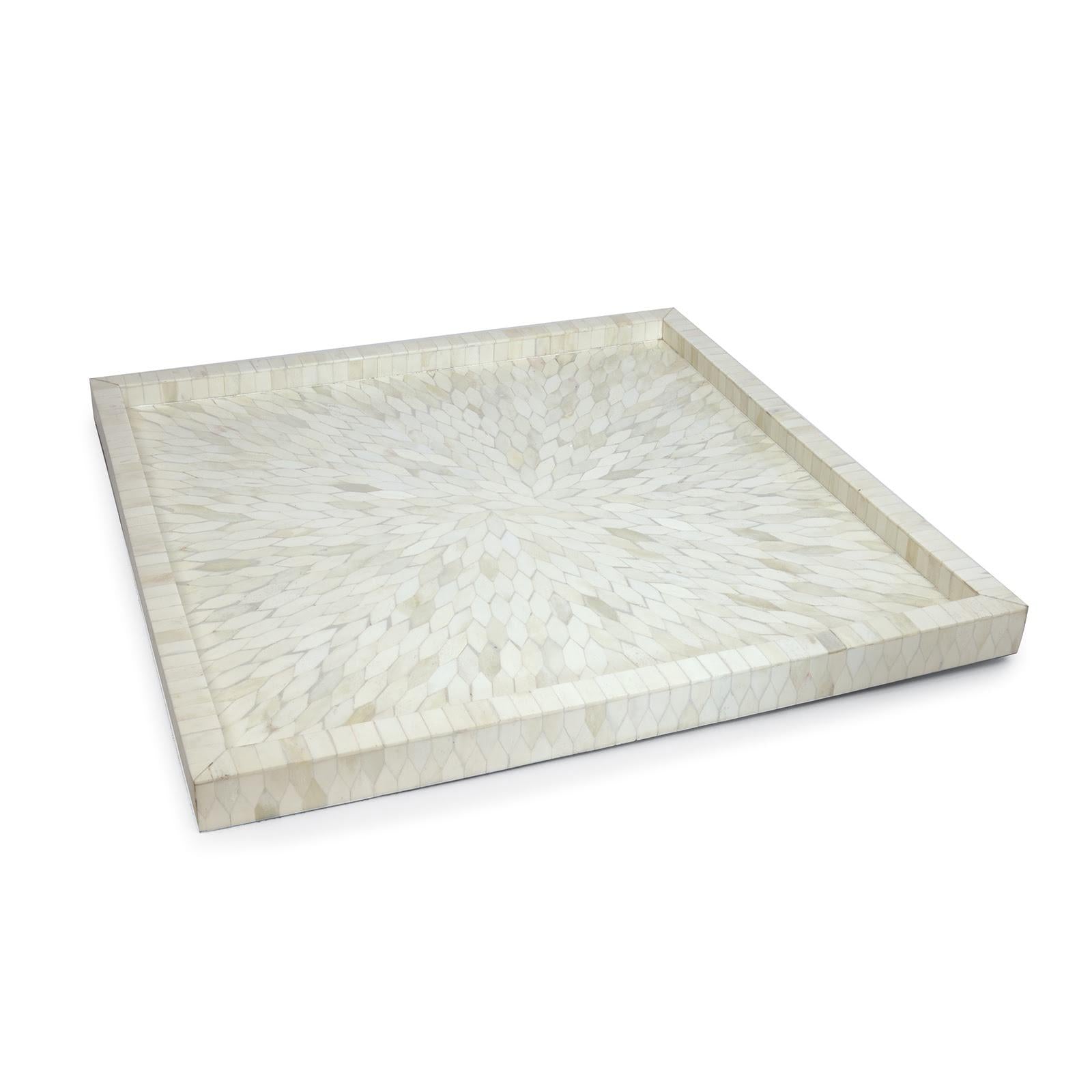 Montara Bone Tray Small | White