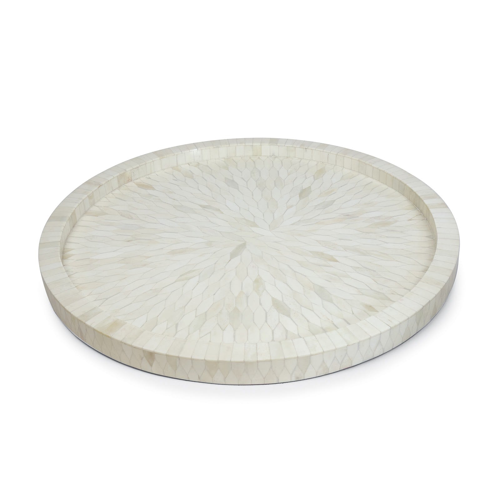 Jullian Bone Tray Small | White