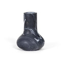 Jasper Marble Vase Large | Black