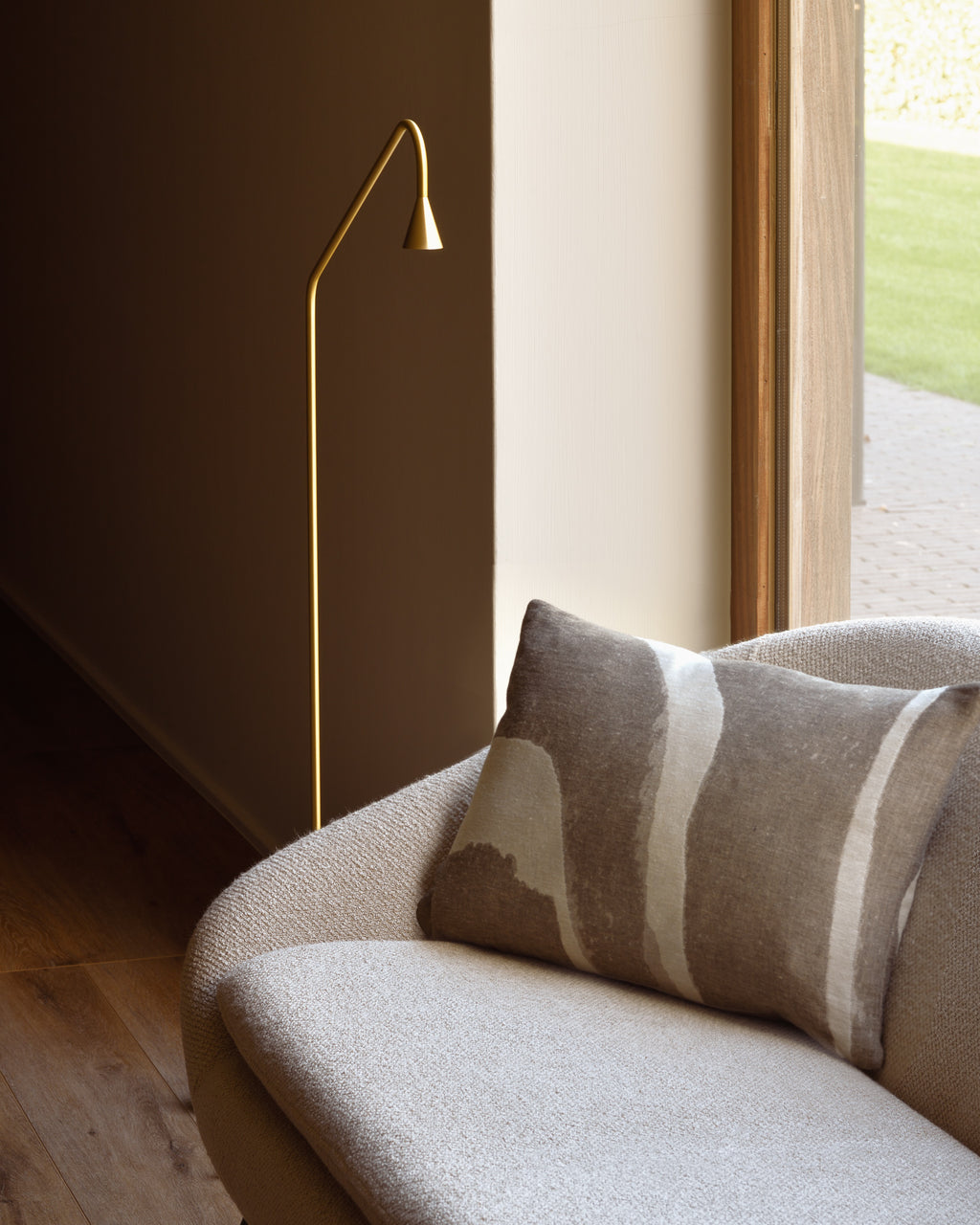 Barrow Sofa | Off White Fabric | 2 Seater