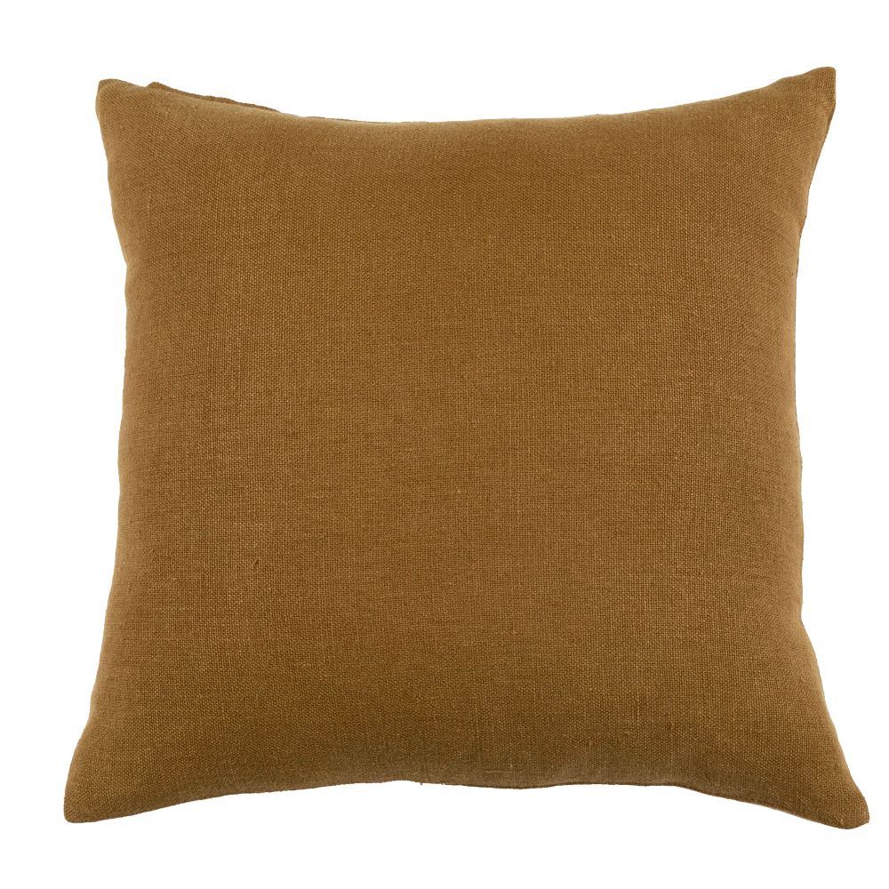Anika Solid Mustard Pillow