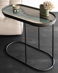 Wabi Sabi Tray | Glass | Graphite | Oblong | M