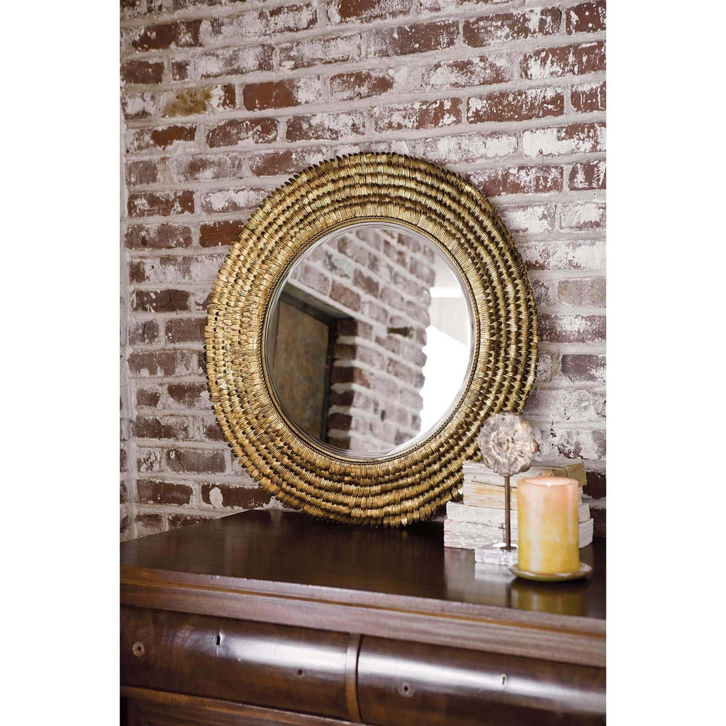 Petal Mirror Small | Gold