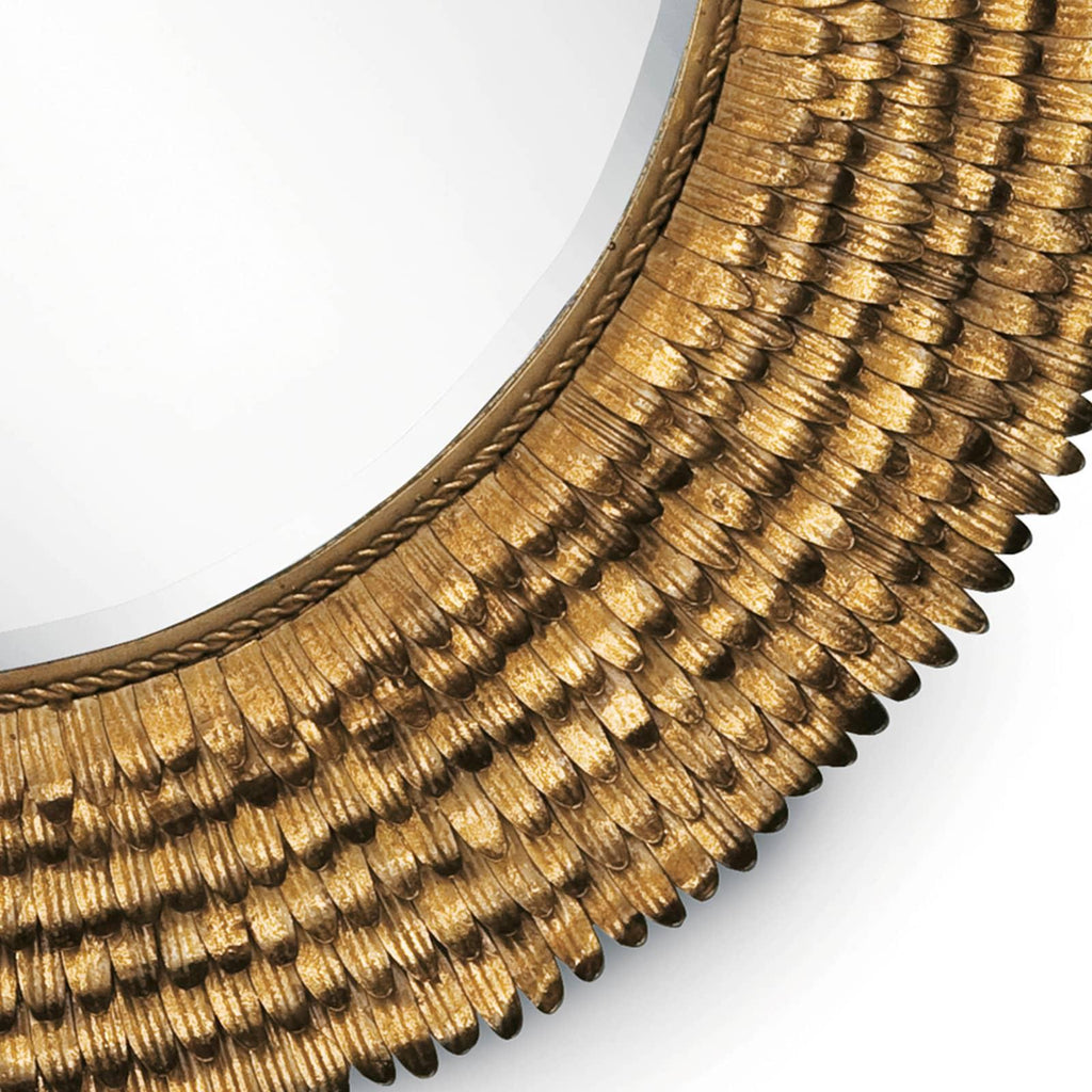 Petal Mirror Small | Gold