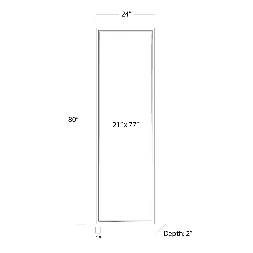 Dressing Room Mirror | Steel