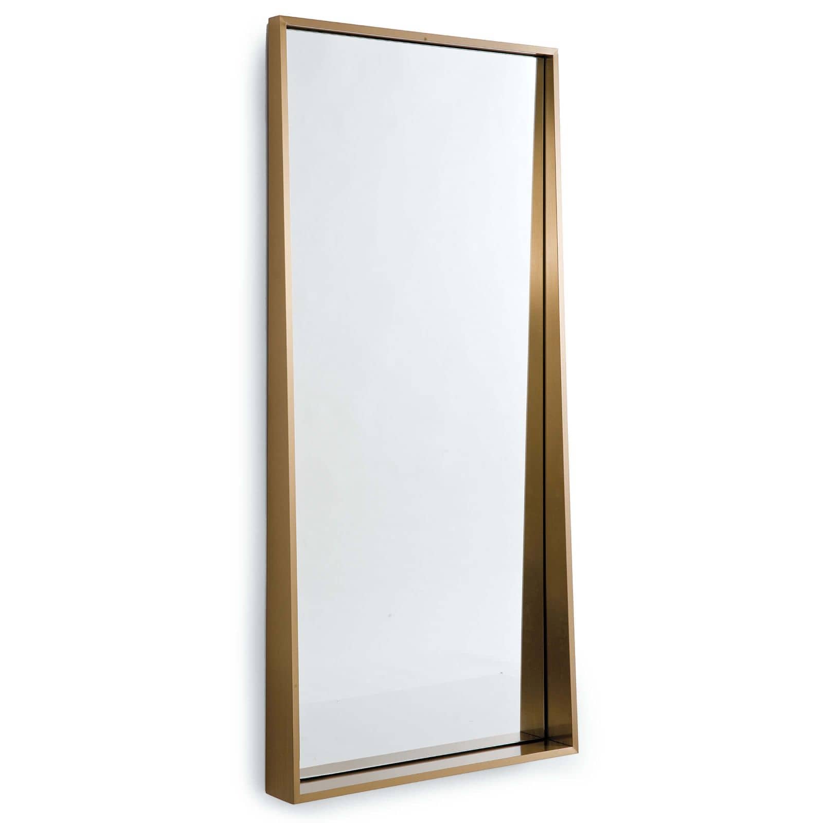 Gunner Mirror | Natural Brass