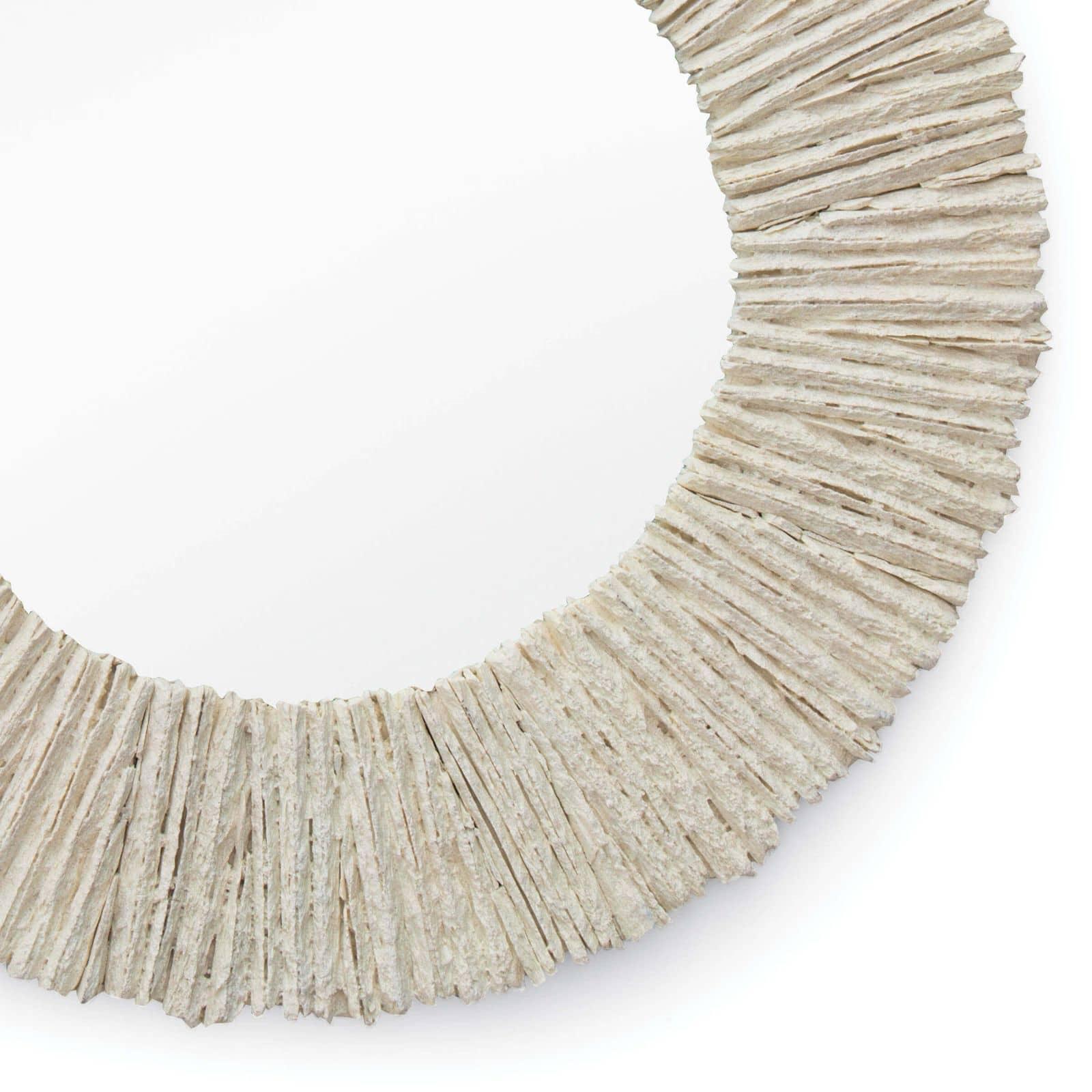 Slate Mirror Round | Natural