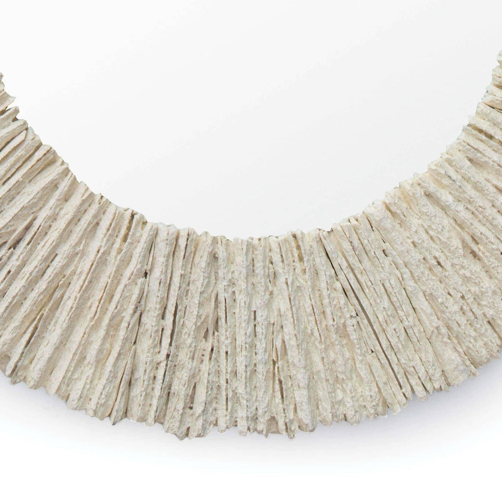 Slate Mirror Round | Natural