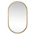 Canal Mirror | Natural Brass