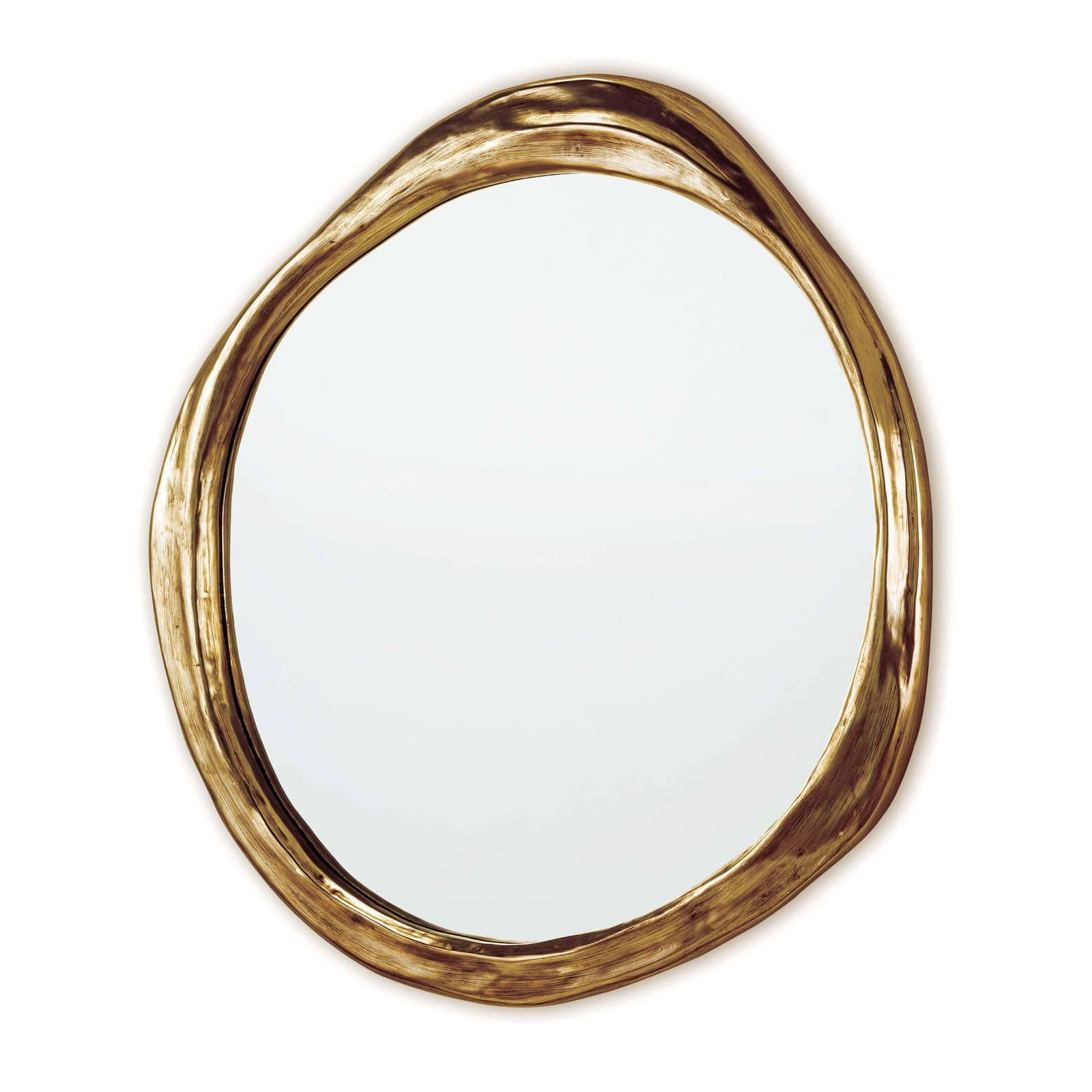 Ibiza Mirror | Antique Gold