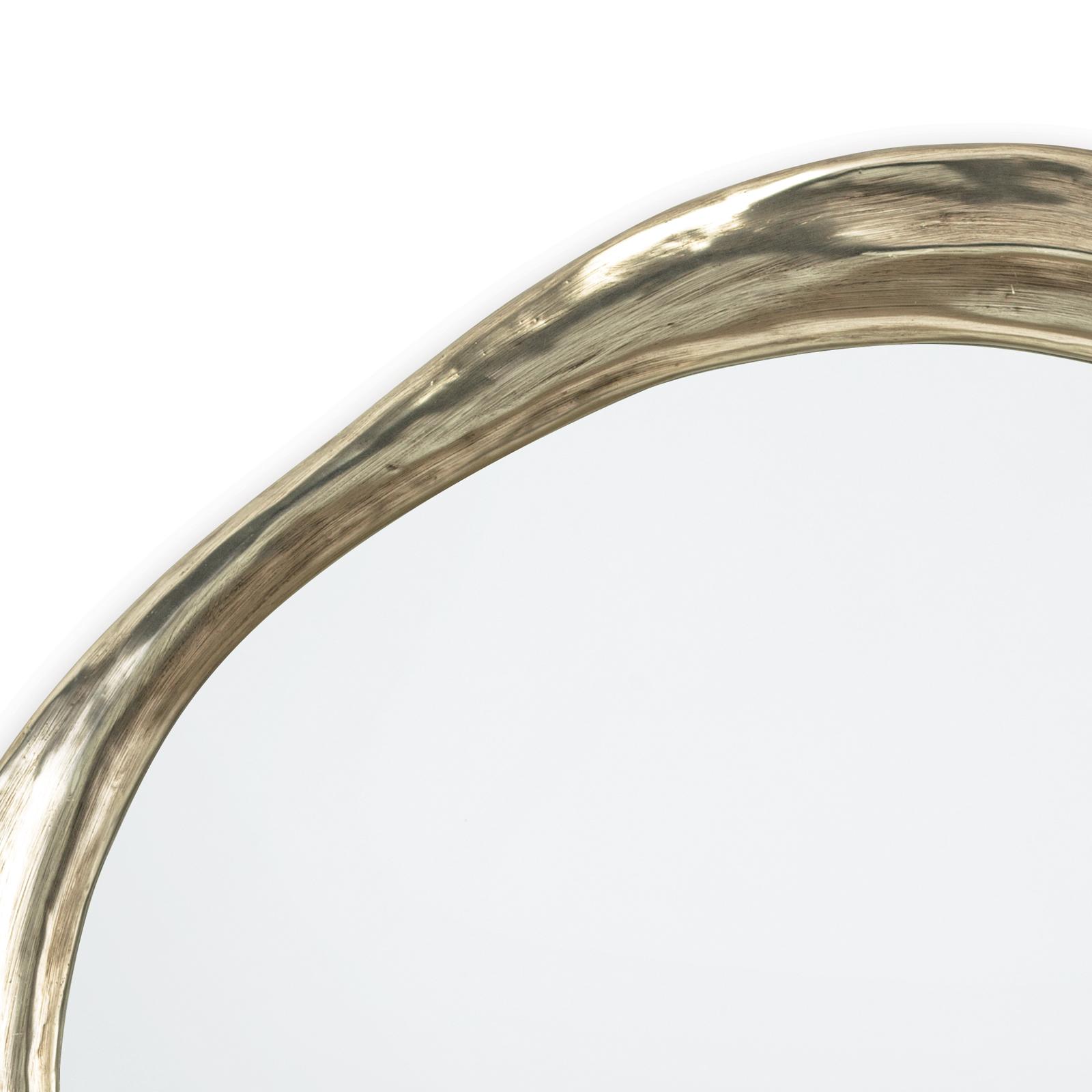 Ibiza Mirror | Antique Silver