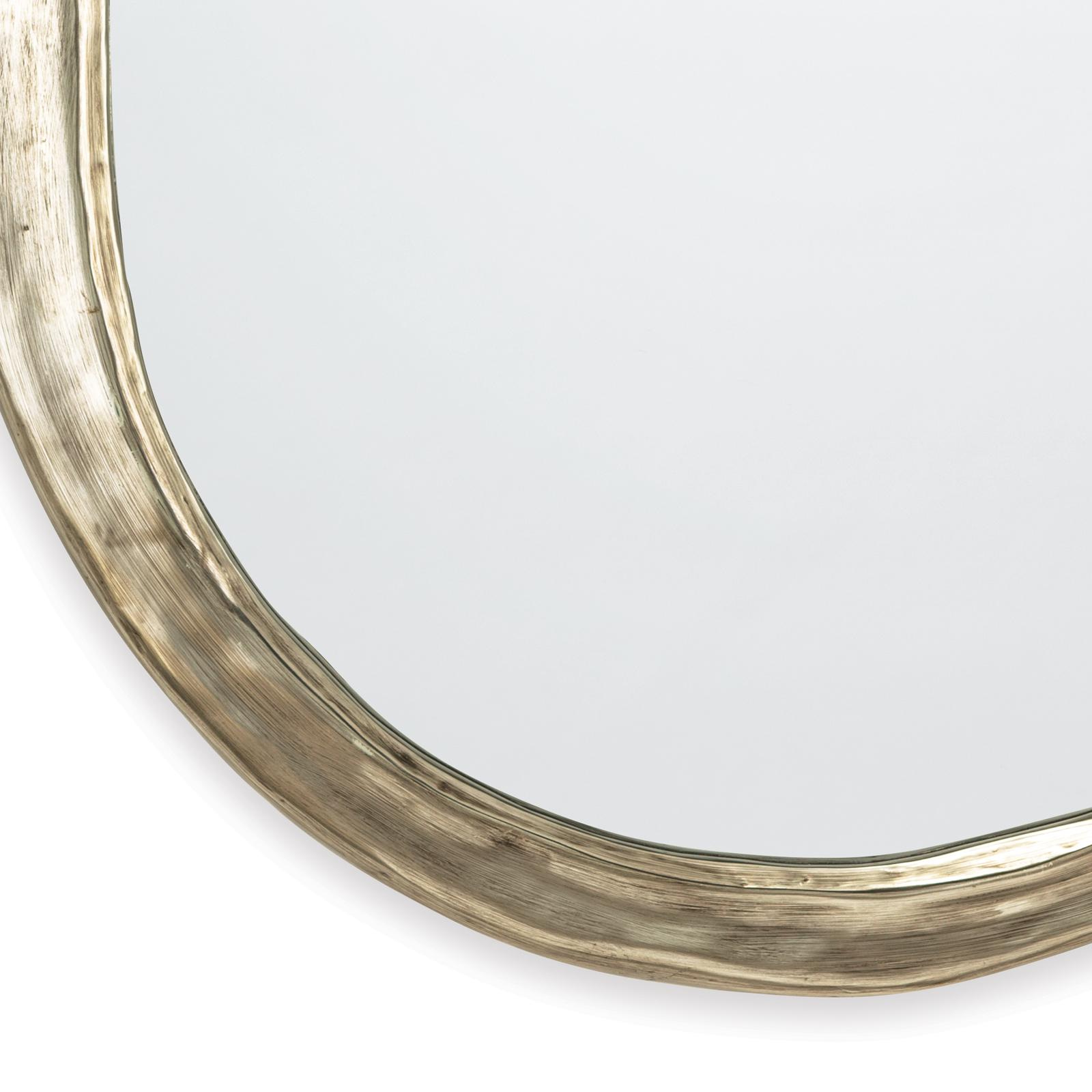 Ibiza Mirror | Antique Silver