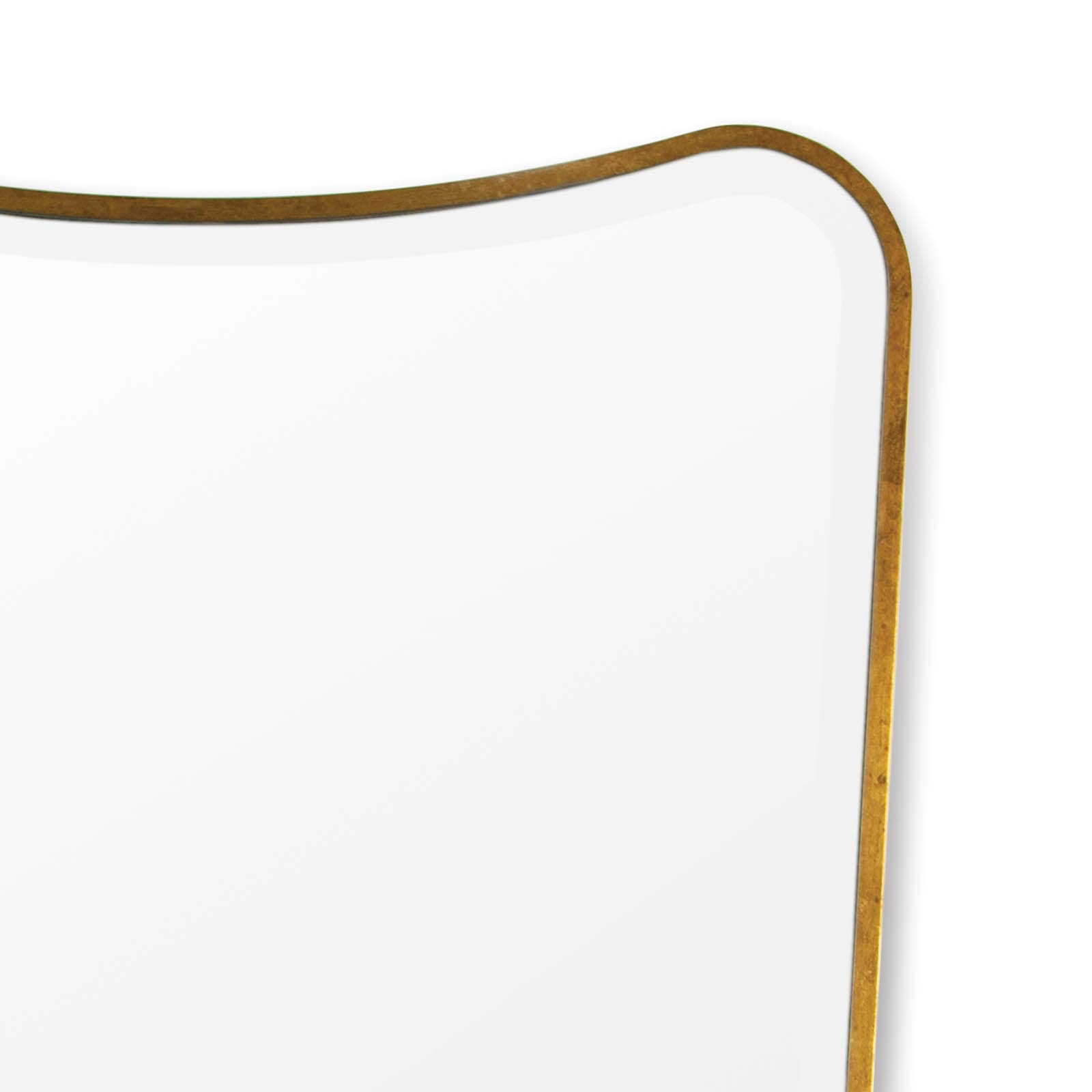 Sonnet Dressing Room Mirror | Gold Leaf