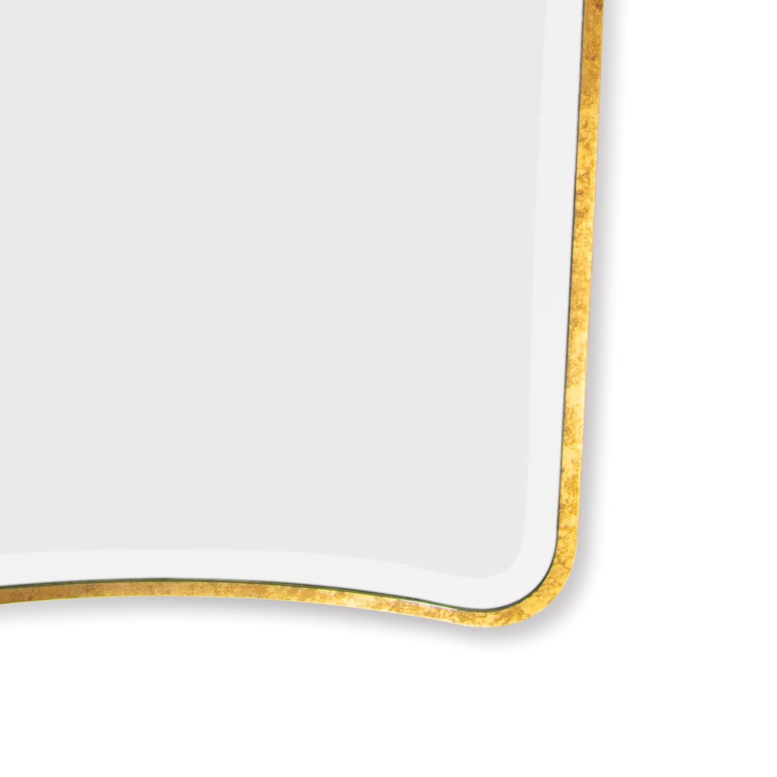 Sonnet Dressing Room Mirror | Gold Leaf