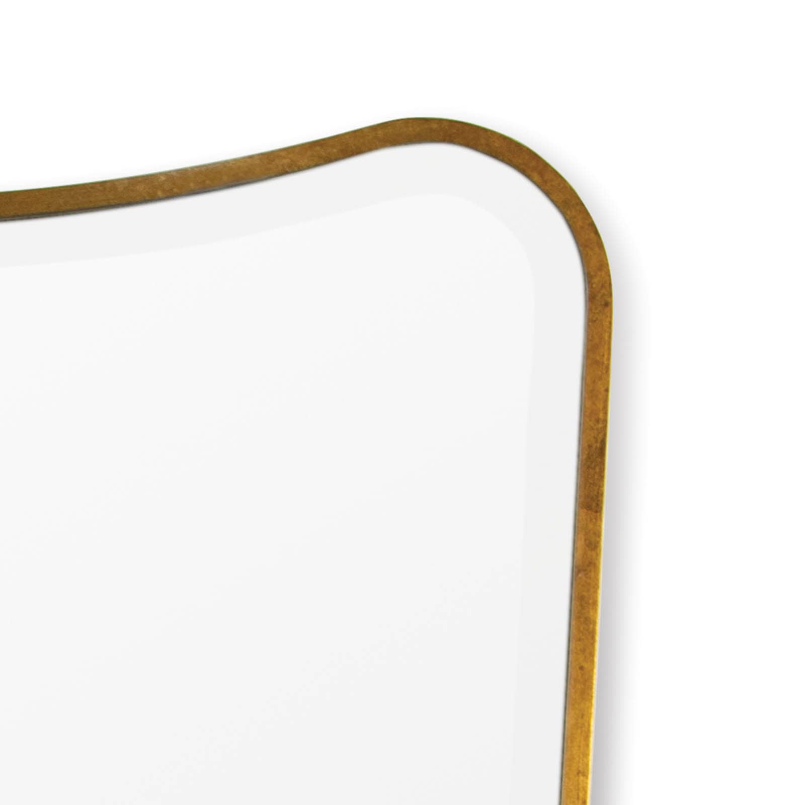 Sonnet Dressing Room Mirror | Gold Leaf