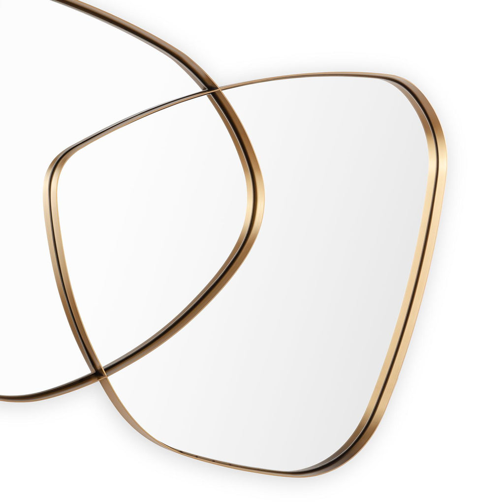 Harmony Mirror | Natural Brass