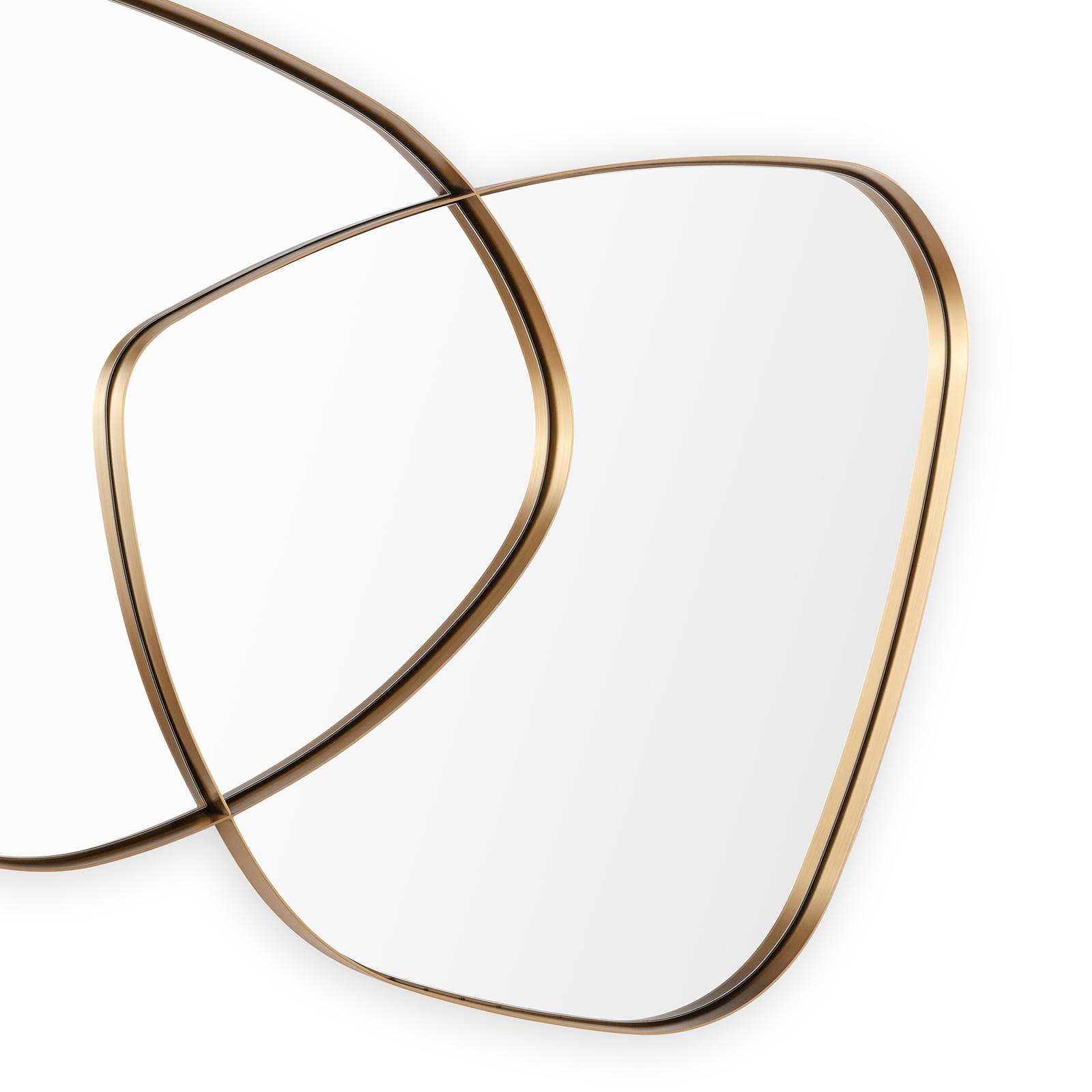 Harmony Mirror | Natural Brass