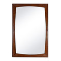 Estaban Leather Mirror Small | Cognac